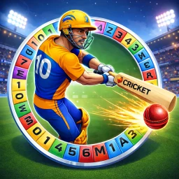 Значок Run Chase - Cricket